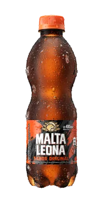 Malta Leona regular presentación PET 400 ml